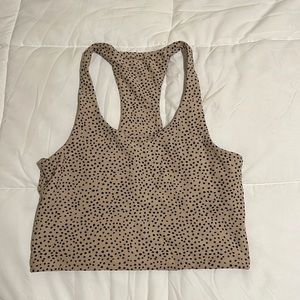 Abercrombie & Fitch Racerback Crop Top - Medium